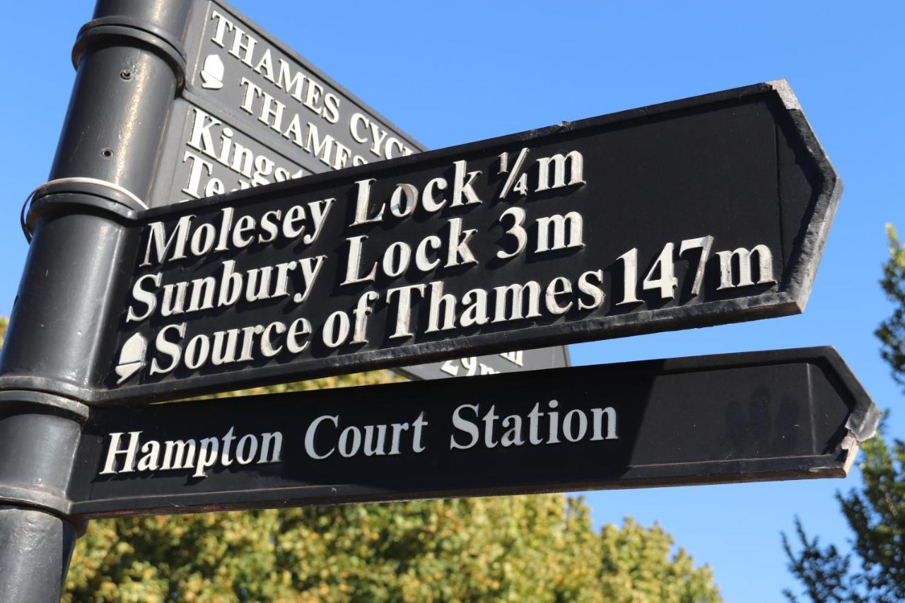 Апартаменты Hampton Court - The Kings Rest Molesey Экстерьер фото